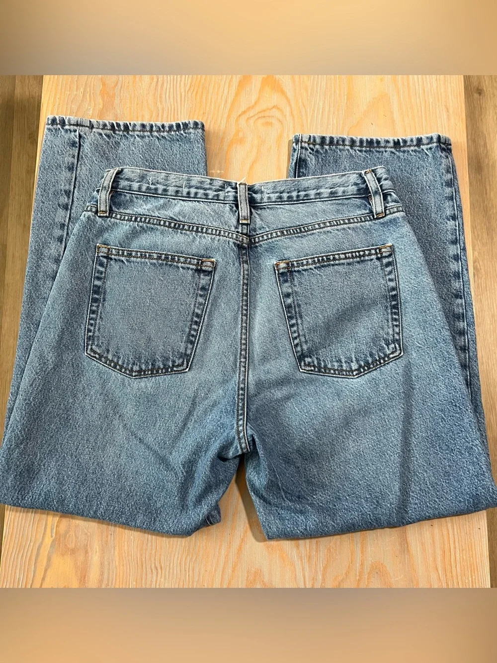 FRAME “the hang” jeans in color Seattle size 27 - Picture 8 of 11